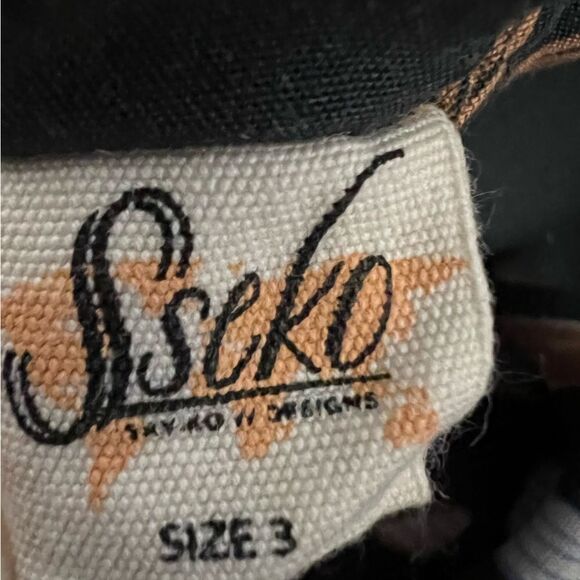 Sseko Designs Noonday Collection Reversible Sherpa Coat, Beige and Bwindi - Picture 8 of 13